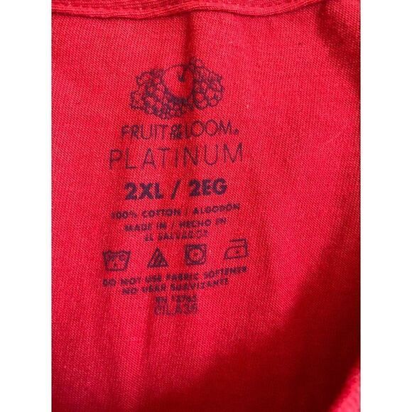 Dr. Seuss THING 1 Tshirt Red sz 2x - Picture 2 of 3